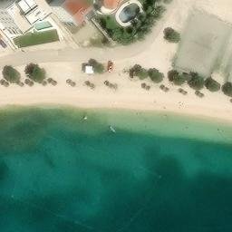 Volleyball Court — aerial view