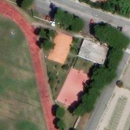 Volleyball Court — aerial view
