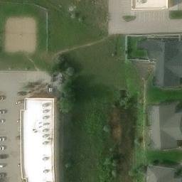 Rapid City Beach Volleyball Court #1 — aerial view