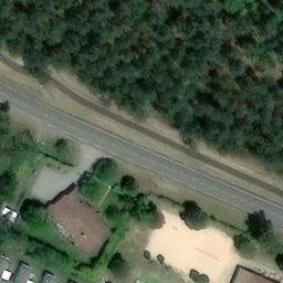 Sand Volleyball Court — aerial view