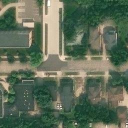 Oshkosh Beach Volleyball Court #5 — aerial view