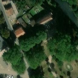 Terrain de Volley — aerial view