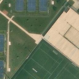 Oshkosh Beach Volleyball Court #2 — aerial view