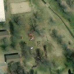 Saint Nazianz Beach Volleyball Court #2 — aerial view