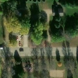 Slayton Beach Volleyball Court #3 — aerial view