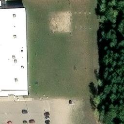 Gladwin Beach Volleyball Court #3 — aerial view
