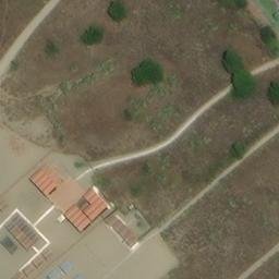 Volleyball Court near Forte dei Marmi — aerial view