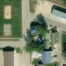 Dover Beach Volleyball Court #3 — aerial view