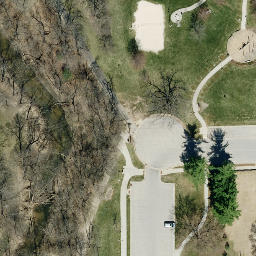 Holmen Beach Volleyball Court #1 — aerial view