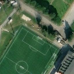 Volleyball Court — aerial view