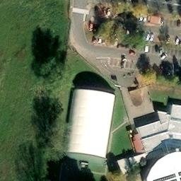 Palasport Gaddo Cipriani, Borgo San Lorenzo — aerial view