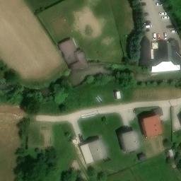 Sand Volleyball Court — aerial view