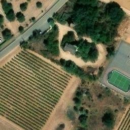 Volleyball Court — aerial view