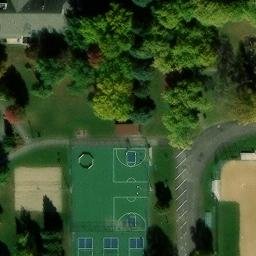 Mapleton Beach Volleyball Court #2 — aerial view