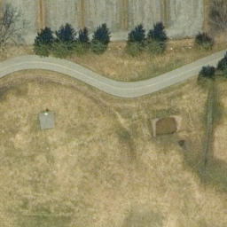 Jefferson County Beach Volleyball Court — aerial view