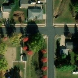 Hayfield Beach Volleyball Court #2 — aerial view