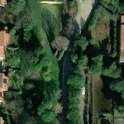 Sand Volleyball Court — aerial view