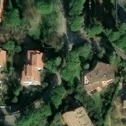 Sand Volleyball Court — aerial view