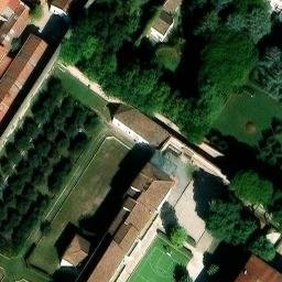 Volleyball Court — aerial view