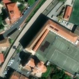 Volleyball Court — aerial view