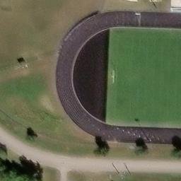 New Lisbon Beach Volleyball Court #2 — aerial view