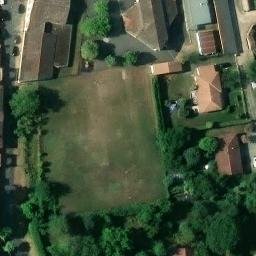 Sand Volleyball Court — aerial view