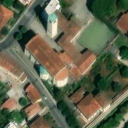 Volleyball Court — aerial view