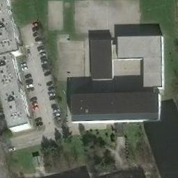 Volleyball Court — aerial view