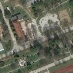 Odbojkaško igralište Safet Zajko — aerial view
