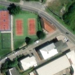 Volleyball Court — aerial view