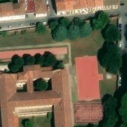 Volleyball Court — aerial view