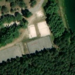 Volleyball Court — aerial view