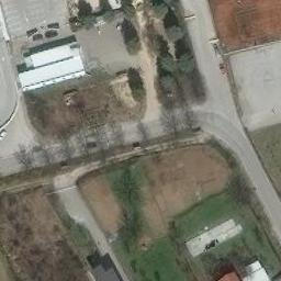 Volleyball Court — aerial view