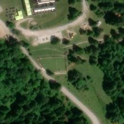 Volleyball Court — aerial view