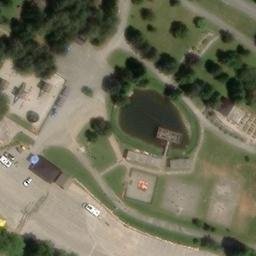 Volleyball Court — aerial view