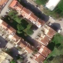 Volleyball Court — aerial view