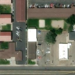 Rexburg Beach Volleyball Court #2 — aerial view