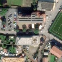 Volleyball Court — aerial view