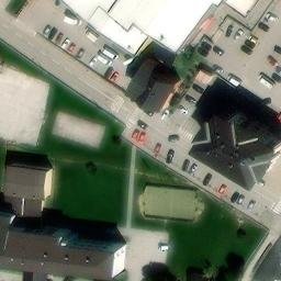 Volleyball Court — aerial view