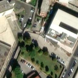 Volleyball Court — aerial view