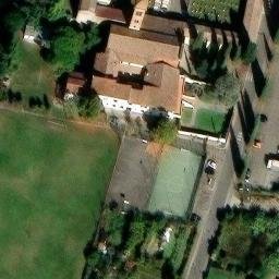 Volleyball Court — aerial view