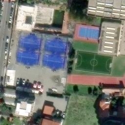 Volleyball Court — aerial view