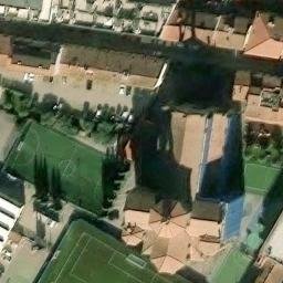 Volleyball Court — aerial view