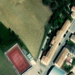 Volleyball Court — aerial view