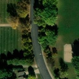 Wells Beach Volleyball Court #2 — aerial view