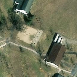 Sebewaing Township Beach Volleyball Court #2 — aerial view