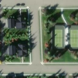 Driggs Beach Volleyball Court #2 — aerial view