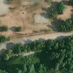 Volleyball Court — aerial view