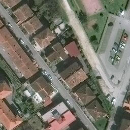 Volleyball Court — aerial view