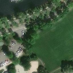 Eagle Beach Volleyball Court #3 — aerial view